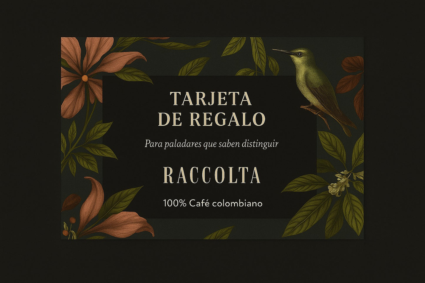 Tarjeta de Regalo – Regala momentos, no solo café.